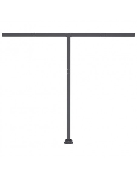 Tenda da Sole Autoportante Automatica 350x250 cm Gialla Bianca