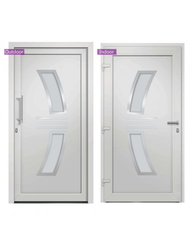 Porta di Ingresso Bianca 98x200 cm