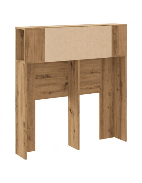 Testiera con Contenitore Artigianale 100x19x104,5cm Multistrato