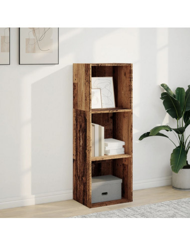 Libreria Legno Antico 40x30x114 cm in Legno Multistrato