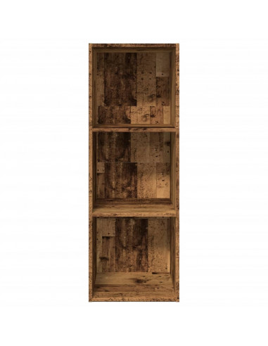 Libreria Legno Antico 40x30x114 cm in Legno Multistrato