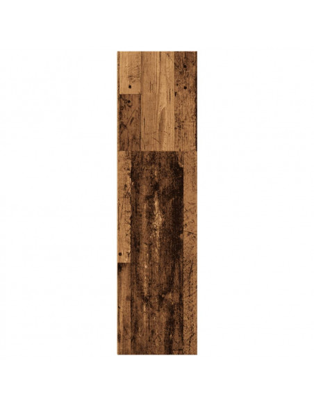 Libreria Legno Antico 40x30x114 cm in Legno Multistrato