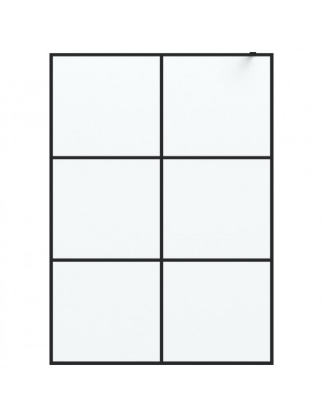 Parete Doccia Walk in 140x195 cm Vetro Smerigliato ESG