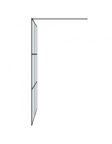 Parete Doccia Walk in 140x195 cm Vetro Smerigliato ESG