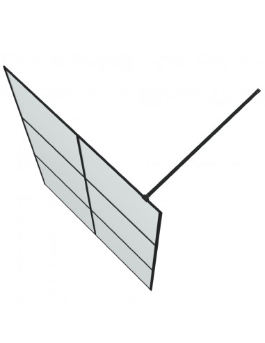 Parete Doccia Walk in 140x195 cm Vetro Smerigliato ESG