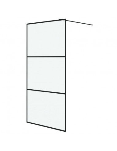 Parete Doccia Walk in 100x195 cm Vetro Smerigliato ESG