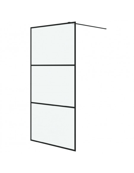 Parete Doccia Walk in 100x195 cm Vetro Smerigliato ESG