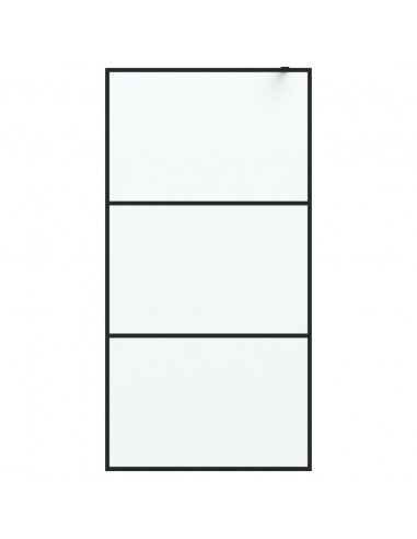 Parete Doccia Walk in 100x195 cm Vetro Smerigliato ESG