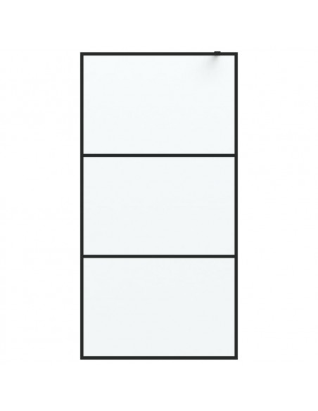 Parete Doccia Walk in 100x195 cm Vetro Smerigliato ESG