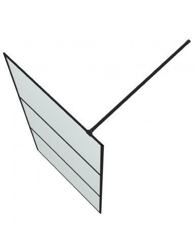 Parete Doccia Walk in 100x195 cm Vetro Smerigliato ESG