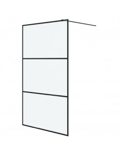 Parete Doccia Walk in 115x195 cm Vetro Smerigliato ESG 2