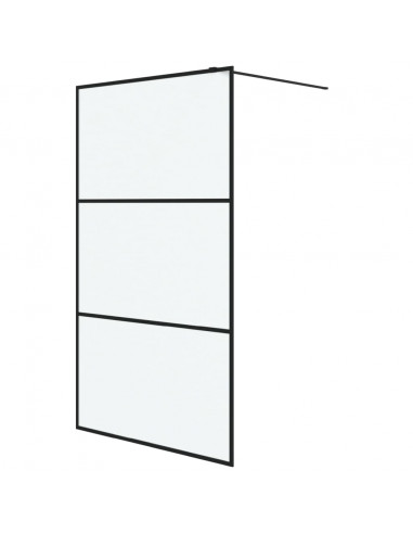 Parete Doccia Walk in 115x195 cm Vetro Smerigliato ESG