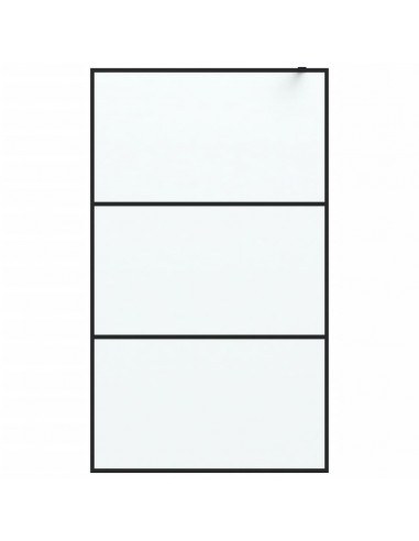 Parete Doccia Walk in 115x195 cm Vetro Smerigliato ESG