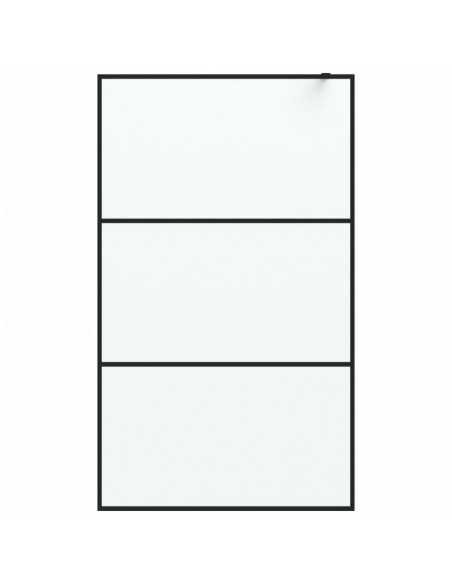 Parete Doccia Walk in 115x195 cm Vetro Smerigliato ESG