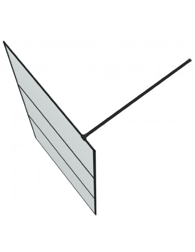 Parete Doccia Walk in 115x195 cm Vetro Smerigliato ESG