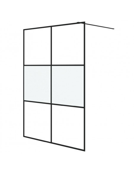 Parete Doccia Walk in 140x195 cm Vetro Semi Smerigliato ESG