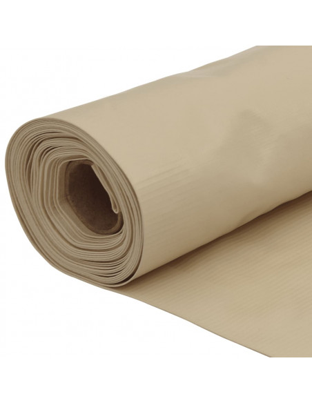 Paravento da Balcone Beige 75x300 cm in Tessuto Oxford