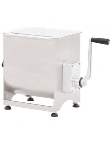 Impastatrice Carne Meccanica Argento in Acciaio Inox
