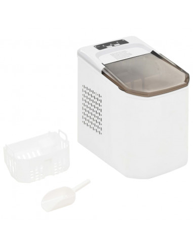 Macchina per il Ghiaccio Bianca 1,4 L 15 kg / 24 h