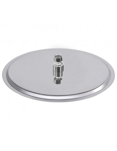 Testa Doccia a Pioggia in Acciaio Inox 304 30 cm Rotonda