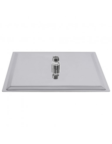 Testa Doccia a Pioggia in Acciaio Inox 304 30x30cm Quadrata