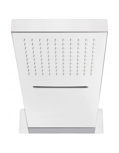 Soffione Doccia da Parete in Acciaio Inossidabile 201 Argento