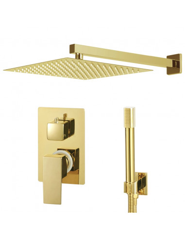 Sistema Doccia in Acciaio Inossidabile 201 Oro