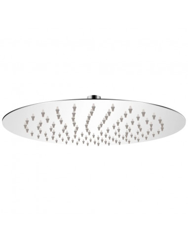 Testa Doccia a Pioggia in Acciaio Inossidabile 25 cm Rotonda