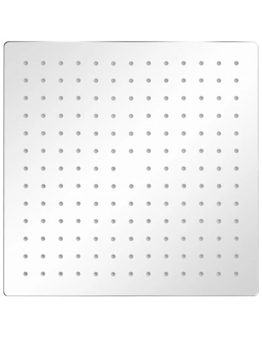 Testa Doccia a Pioggia in Acciaio Inossidabile 30x30cm Quadrata