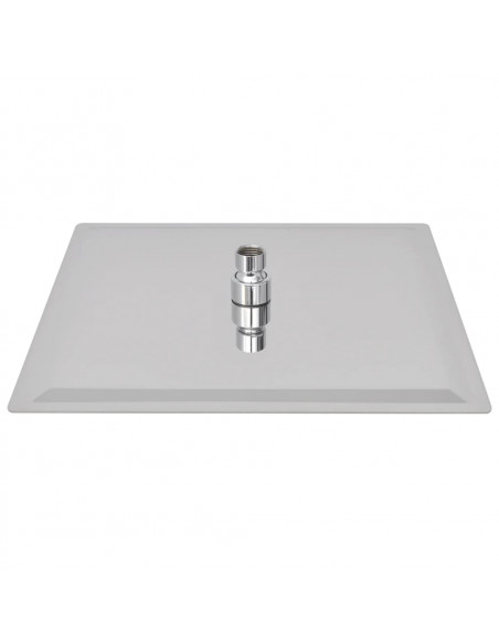 Testa Doccia a Pioggia in Acciaio Inossidabile 30x30cm Quadrata