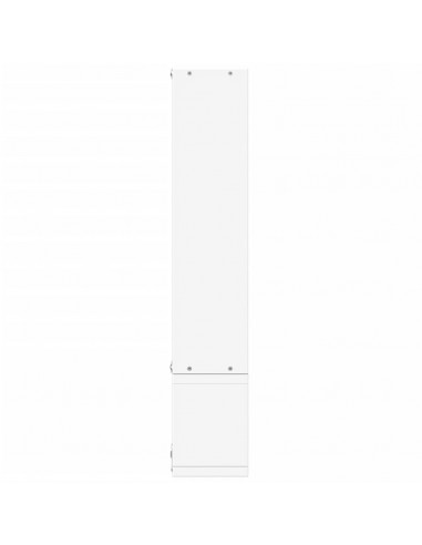 Scaffale a Parete Bianco 90x12x64 cm in Legno Multistrato