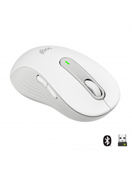Logitech Signature M650 mouse Ufficio Mancino RF senza fili + Bluetooth Ottico 4000 DPI