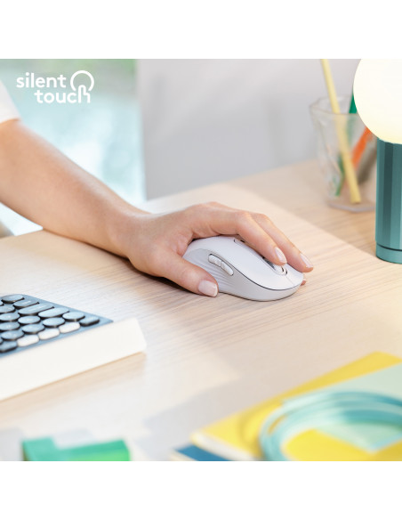 Logitech Signature M650 mouse Ufficio Mancino RF senza fili + Bluetooth Ottico 4000 DPI