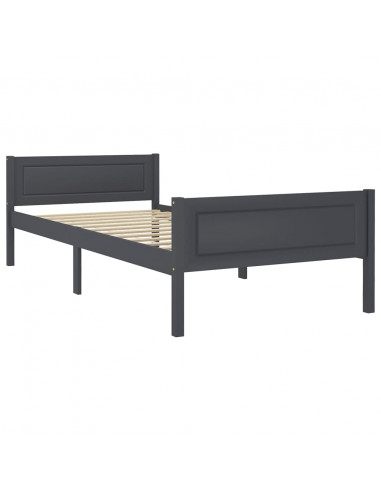 Giroletto Grigio in Legno Massello di Pino 100x200 cm