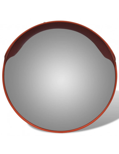 Specchio per Traffico Convesso Plastica PC Arancione 45 cm