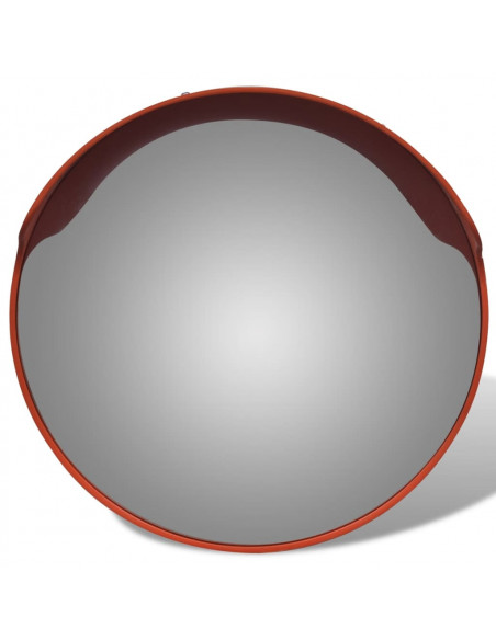 Specchio per Traffico Convesso Plastica PC Arancione 45 cm