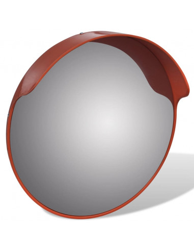 Specchio per Traffico Convesso Plastica PC Arancione 45 cm
