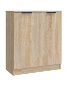 Credenze 3 pz Rovere Sonoma in Legno Multistrato 2