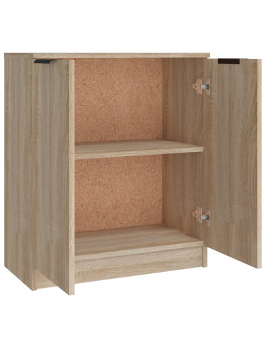 Credenze 3 pz Rovere Sonoma in Legno Multistrato