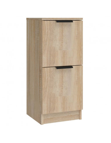 Credenze 3 pz Rovere Sonoma in Legno Multistrato