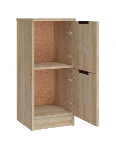 Credenze 3 pz Rovere Sonoma in Legno Multistrato