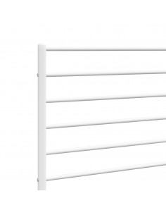 Testiera in Metallo Bianco 75 cm