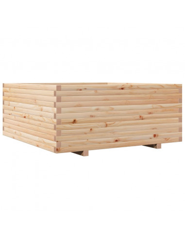 Fioriera da Giardino 110x110x49,5 cm in Legno Massello di Pino