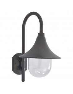 Lampada da Parete da Giardino E27 42 cm Alluminio Bronzo 2