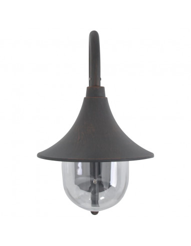 Lampada da Parete da Giardino E27 42 cm Alluminio Bronzo