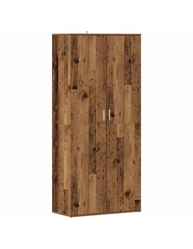 Scarpiera Legno Antico 80x39x178 cm in Truciolato