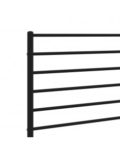 Testiera di Ricambio in Metallo Nero 80 cm