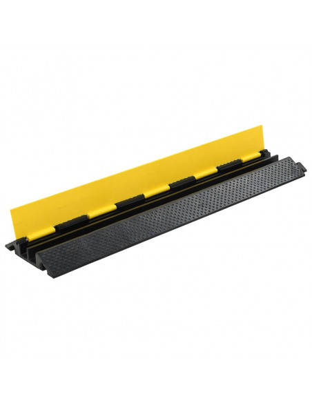 Dossi Passacavi 2 pz a 2 Canali in Gomma 101,5 cm