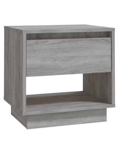 Comodini 2 pz Grigio Sonoma 45x34x44 cm in Truciolato