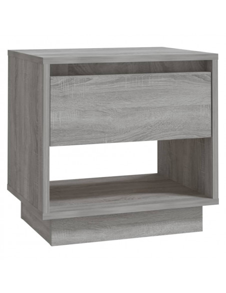 Comodini 2 pz Grigio Sonoma 45x34x44 cm in Truciolato